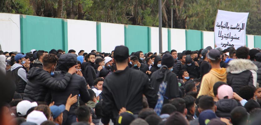 جماهير “الكورفا سود” تتجه نحو التصعيد إذا لم يتم تحقيق المطالب