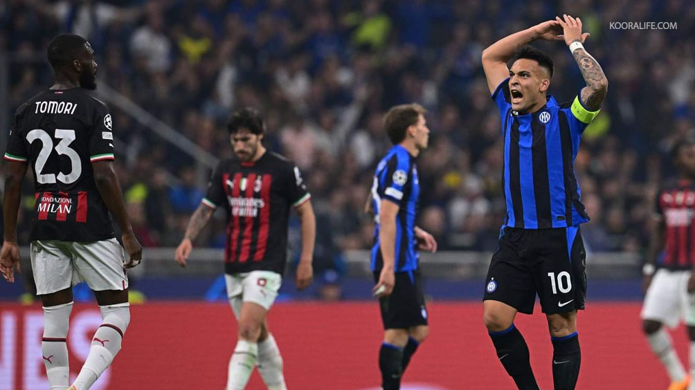 رسميا: إنتر يصل نهائي دوري أبطال أوروبا على حساب ميلان