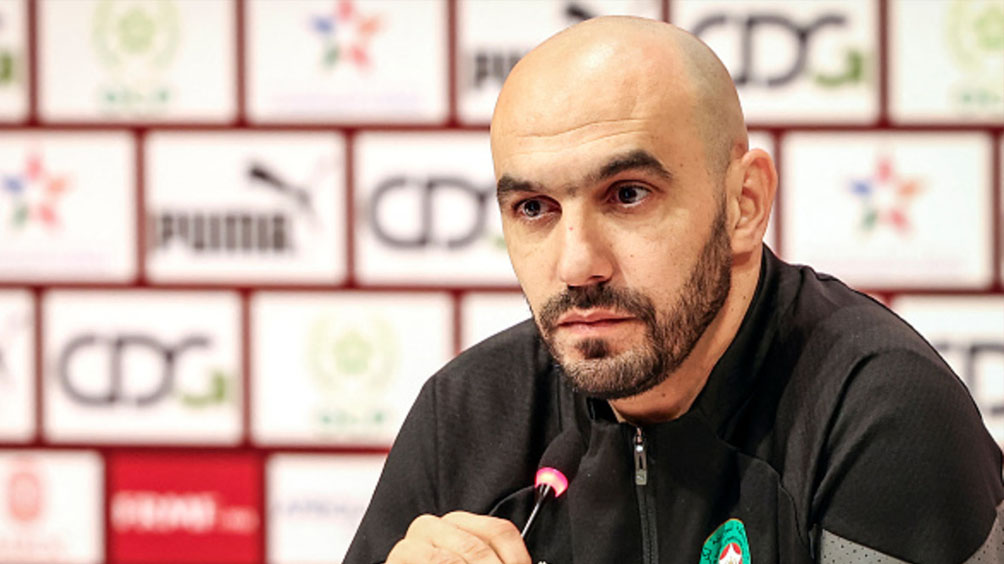 الركراكي: “المباراة أمام جنوب إفريقيا ستكون ودية”