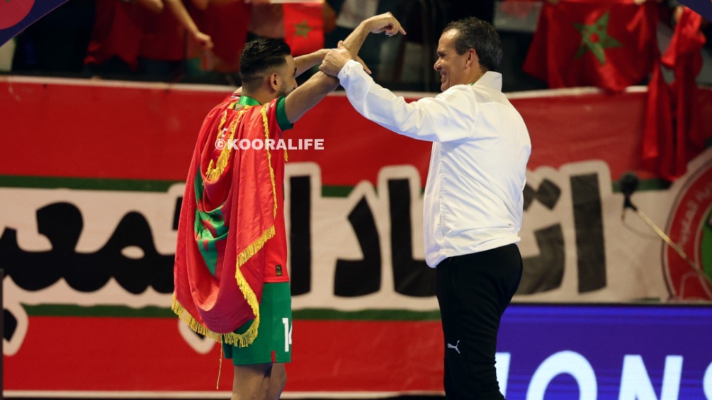 الدكيك سعدت أكثر بالرسالة الملكية بعد التتويج باللقب القاري