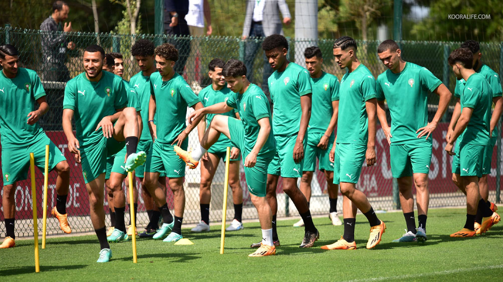لاعبو المنتخب المغربي U23: “مستعدون للمشاركة في نهائيات كأس إفريقيا للشباب”