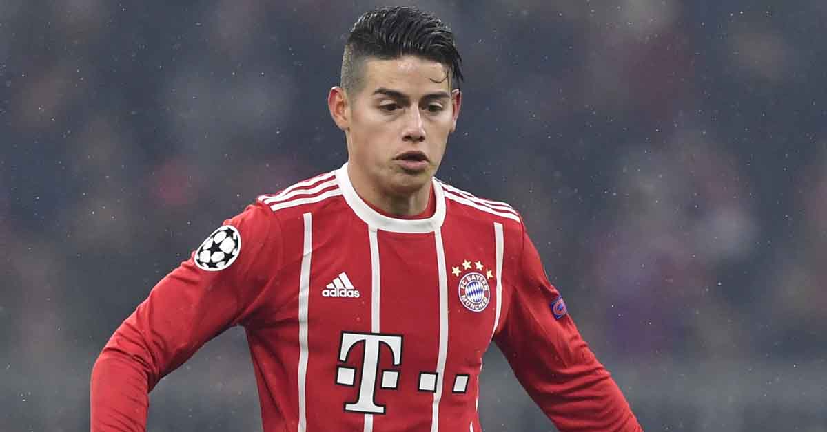 article 1542234692 بايرن ميونخ يعلن إصابة نجمه خاميس رودريغيز لأسابيع بداعي الإصابة