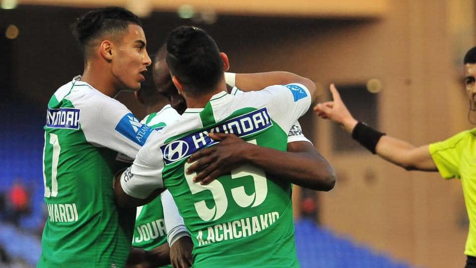 article 1556125592 الرجاء تنتصر على "الحسنية" وتواصل مطاردة الوداد