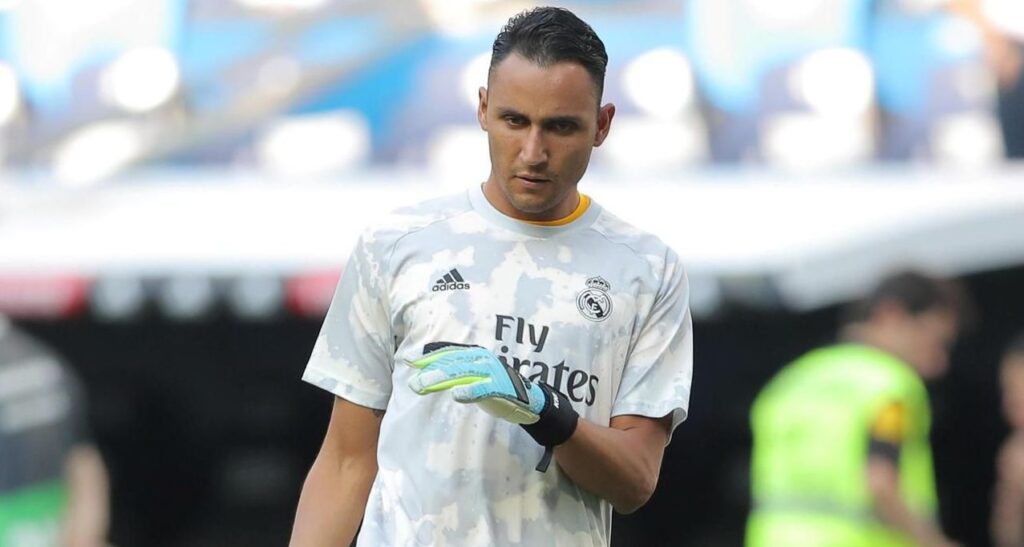 نافاس يودع غرفة ملابس ريال مدريد