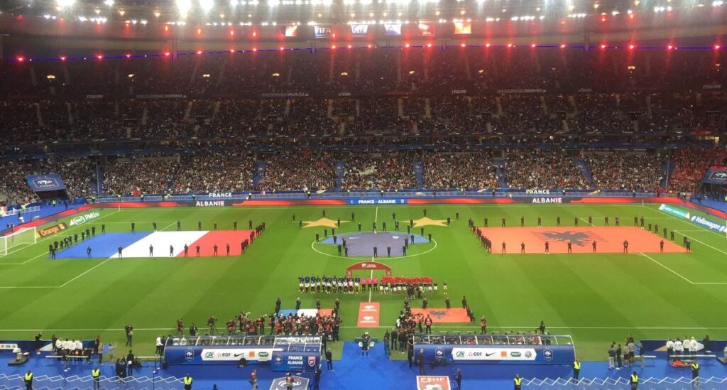 أخطاء محرجة في مباراة فرنسا وألبانيا