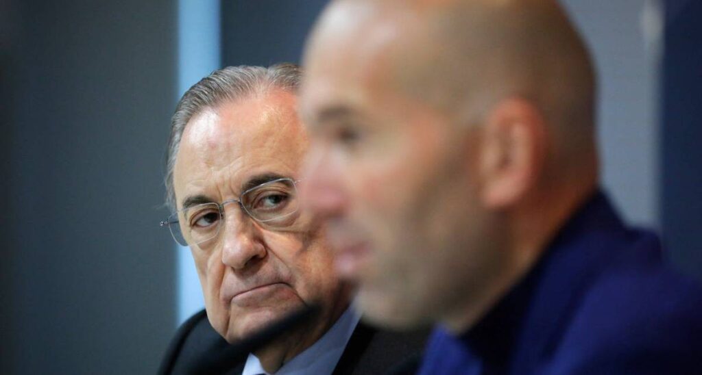 بيريز يحمل الأنباء السيئة لزيدان