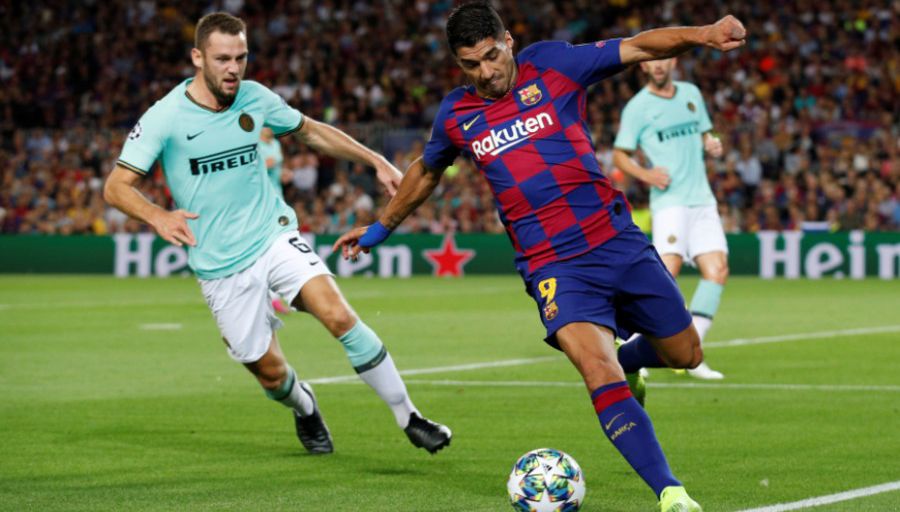 فوز دراماتيكي للبارصا على إنتر