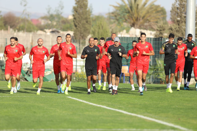 تعرف على آخر مستجدات الحصة التدريبية للمنتخب المغربي