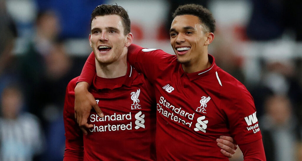 ظهير ليفربول يدخل لمسوعة غينيس برقم خاص في الدوري الانجليزي