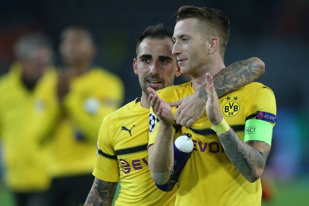 رويس و ألكاسير أبرز غيابات دورتموند في مواجهة إنتر