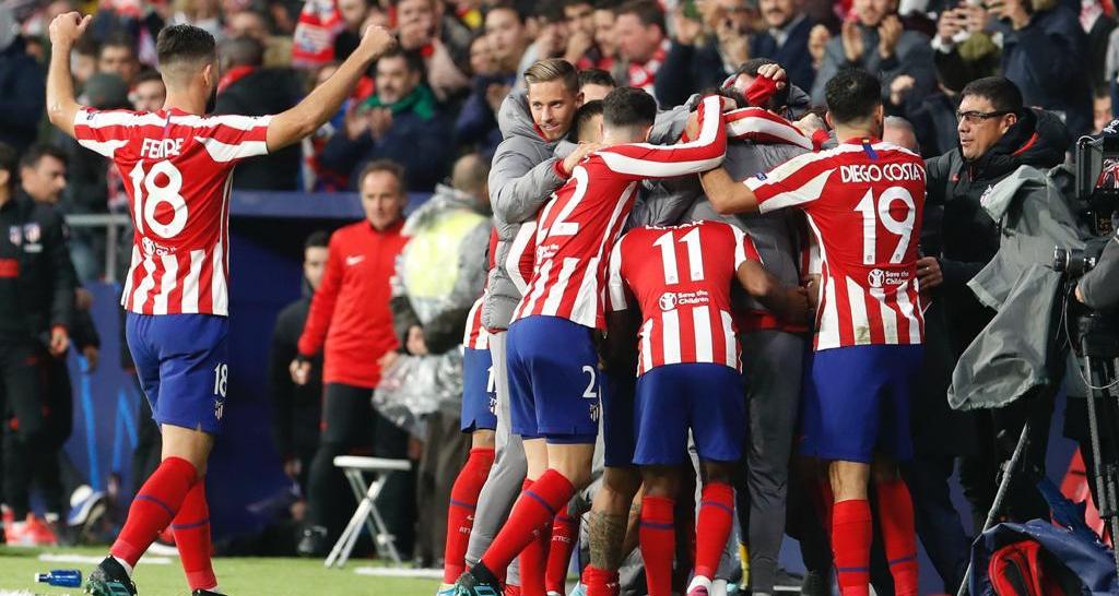 أتلتيكو مدريد يتقاسم صدارة الليغا مع برشلونة من بوابة أتلتيك بيلباو