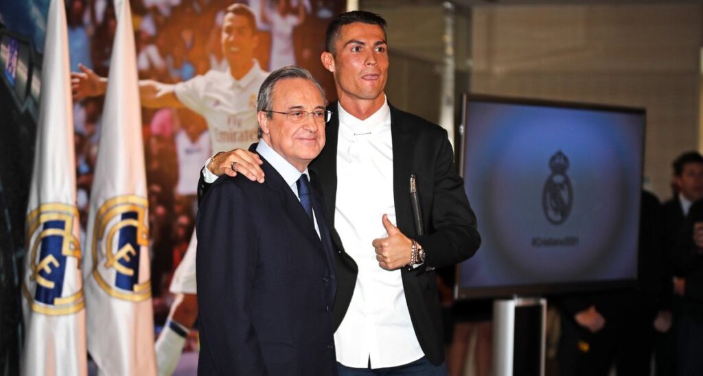 بيريز يقدم عرضا لرونالدو من أجل إعادته لريال مدريد