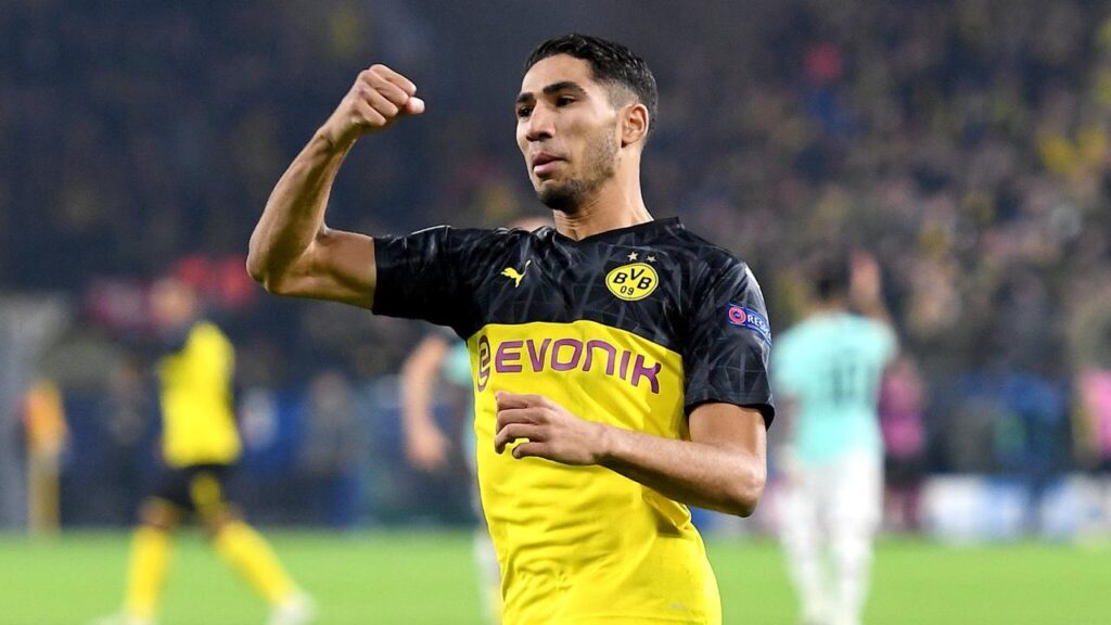 حكيمي المُبدع يقود بوروسيا دورتموند لقلب الطاولة على إنتر ميلان