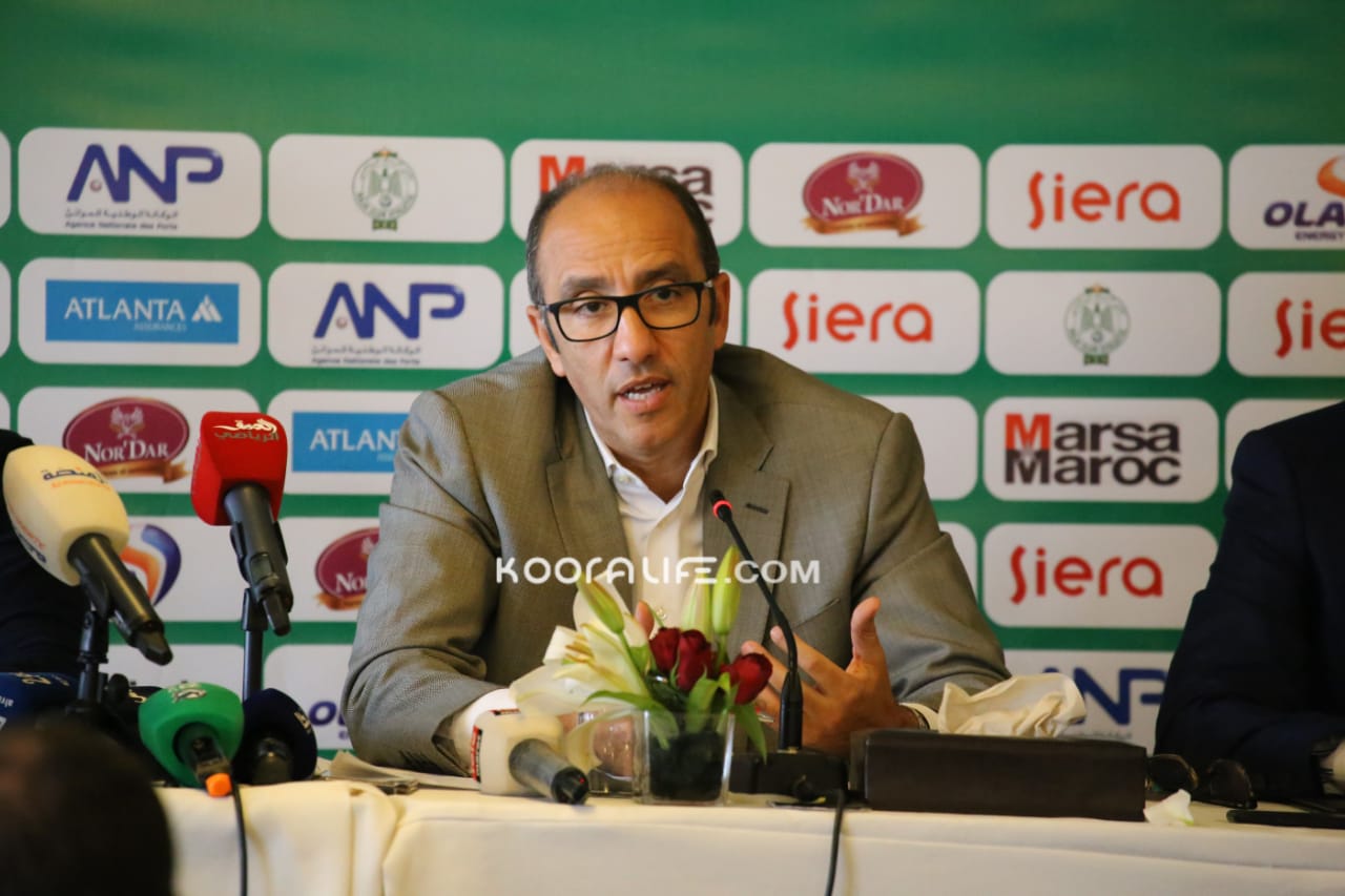article 1573746797 الزيات : "بنحليب عاد للفريق الأول و لا يوجد لاعب أكبر من الرجاء"