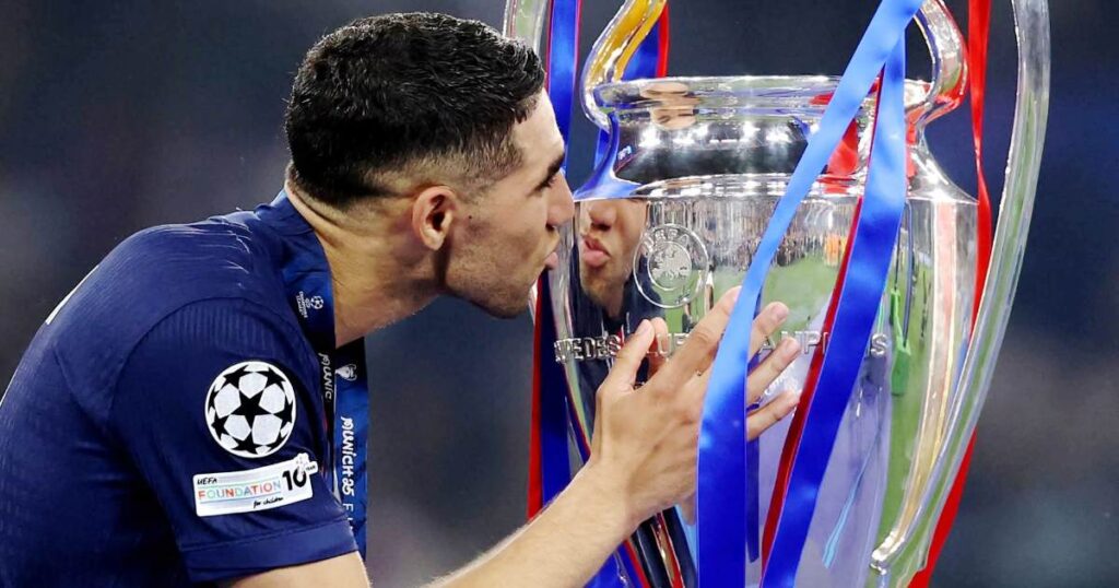 أشرف حكيمي.. نجم مغربي يسطع في سماء أوروبا