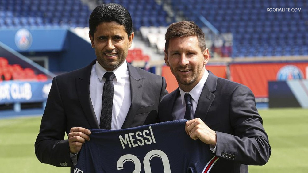 الخليفي يوجه رسالة خاصة للأرجنتيني ليونيل ميسي