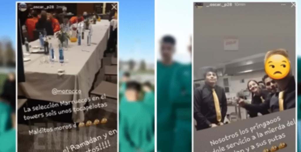 تم طرد المتورطين في الإساءة إلى “أسود الأطلس” في فندق إقامتهم بمدريد