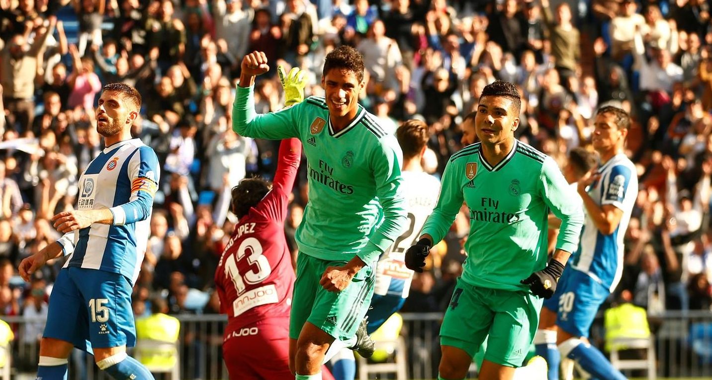 ريال مدريد يحافظ على صدارة الليغا بعد الفوز على اسبانيول 1 ريال مدريد يحافظ على صدارة الليغا بعد الفوز على اسبانيول