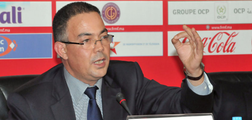 فوزي لقجع: “سنتخد الإجراءات اللازمة لإنجاح عودة الجماهير للملاعب”