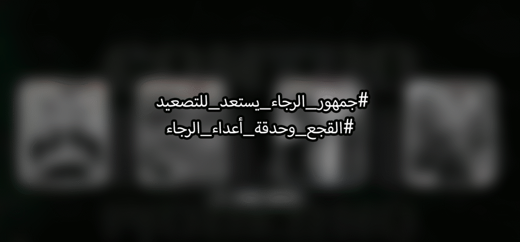 جمهور الرجاء يطلق هاشتاغ للتصعيد ضد الجامعة