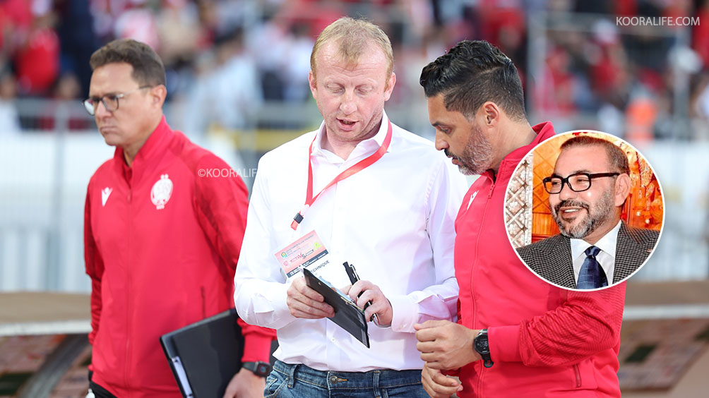 فاندنبروك: “الملك محمد السادس طور البنية التحتية للكرة في المغرب”