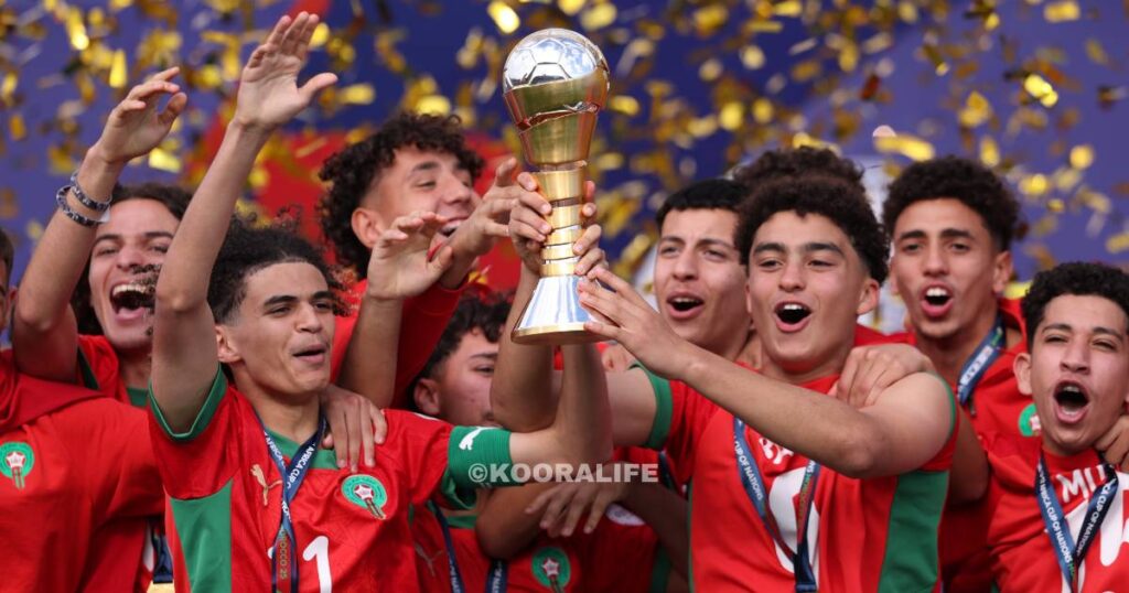 أشبال الأطلس يُتوّجون بكأس إفريقيا لأقل من 17 سنة لأول مرة في تاريخهم