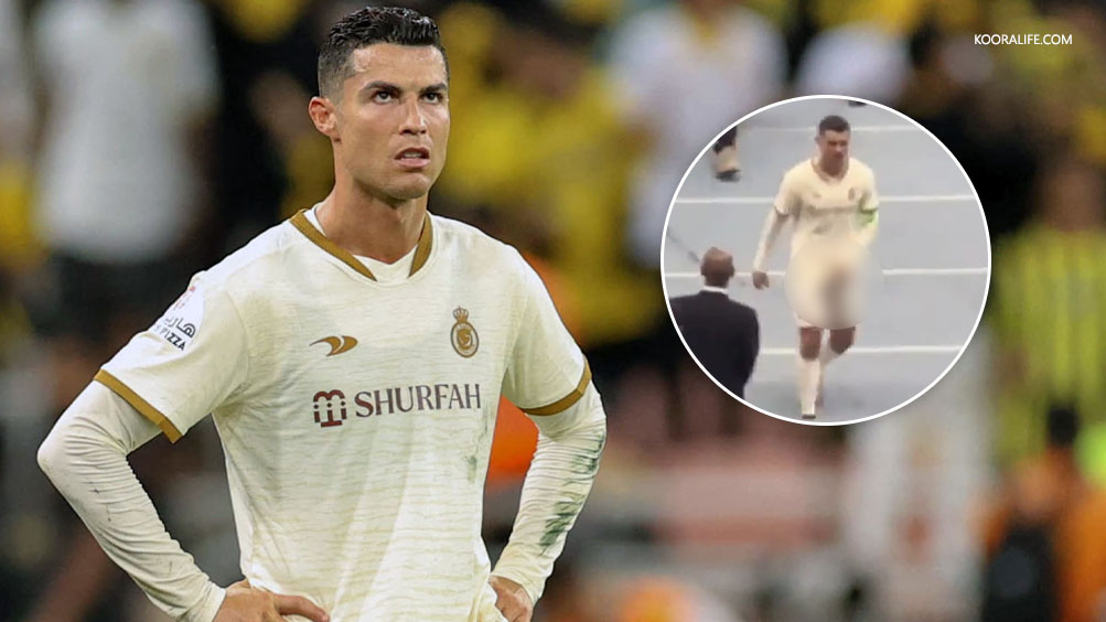 حركة لا أخلاقية من رونالدو تجر الويلات عليه في السعودية
