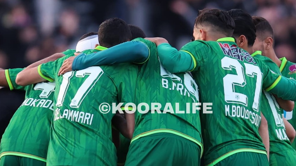 الرجاء يستعيد خدمة لاعبين أساسيان بتشكيلة الفريق