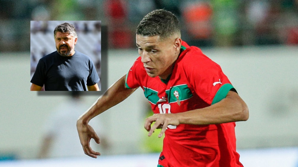 غاتوزو يثني على آداء المغربي أمين حاريث، و يشبهه بالبرازيلي “كاكا”