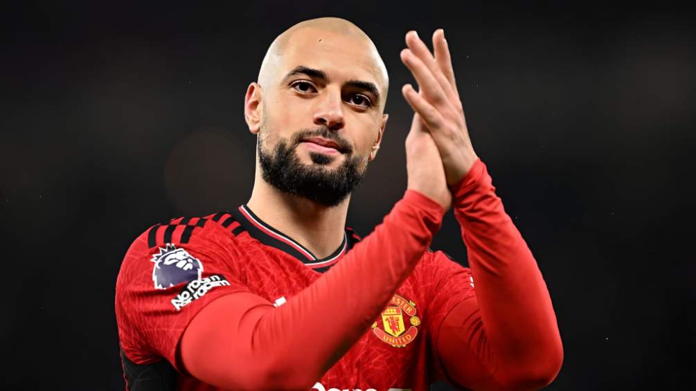 أمرابط يقدم مستوى كبير مع مانشستر يونايتد ضد نيوكاستل