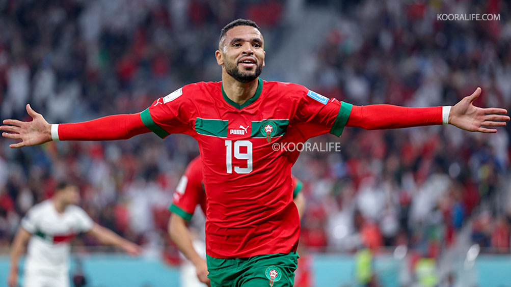 متفوقا على جريزمان وأسينسيو، المغربي النصيري أفضل لاعب بـ”لاليغا” لشهر أبريل