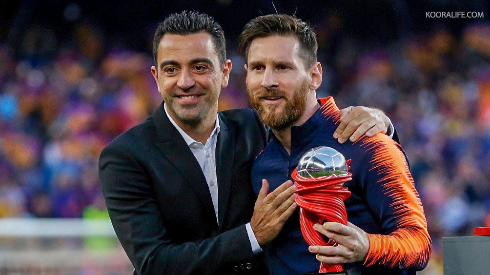 تشافي: “برشلونة متشبث بالتعاقد مع ميسي”