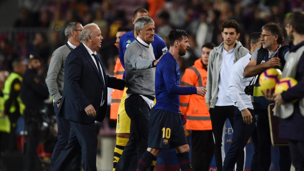 سيتين و ميسي يتّفقان:” برشلونة غير قادر على التتويج بدوري الأبطال هذا الموسم”