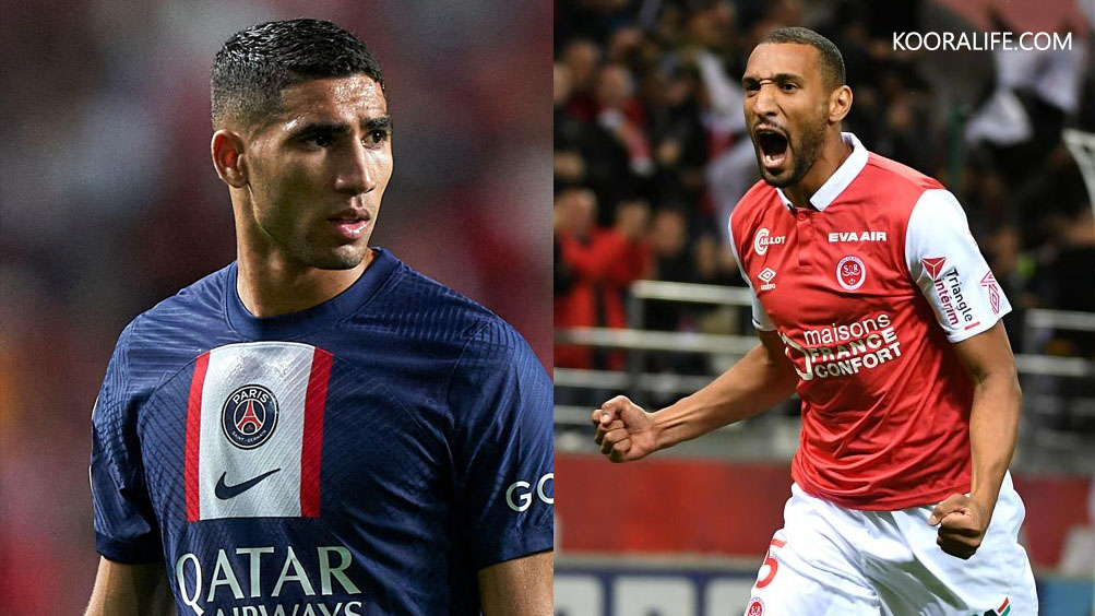 حكيمي و ويونس عبد الحميد ضمن لائحة أفضل لاعب إفريقي بالدوري الفرنسي