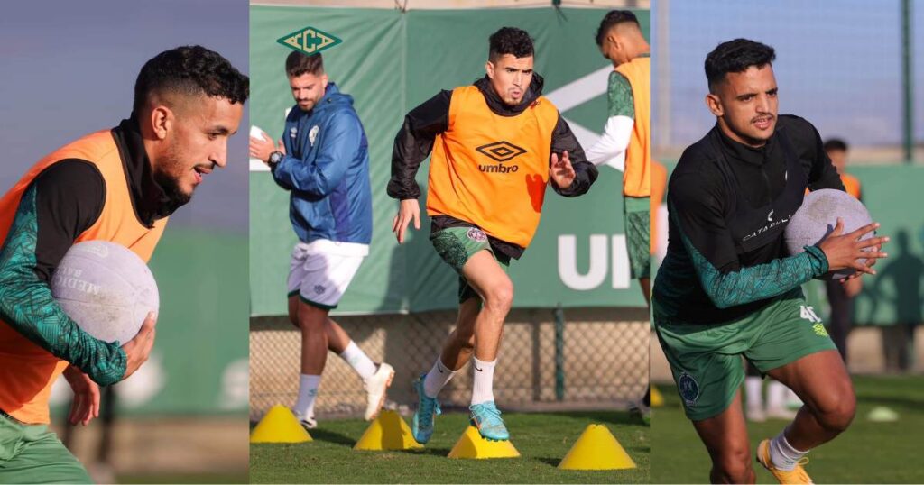 الرجاء الرياضي يواصل استعداده لمباراة “الديربي” بعد إجرائه لحصة جديدة اليوم الخميس