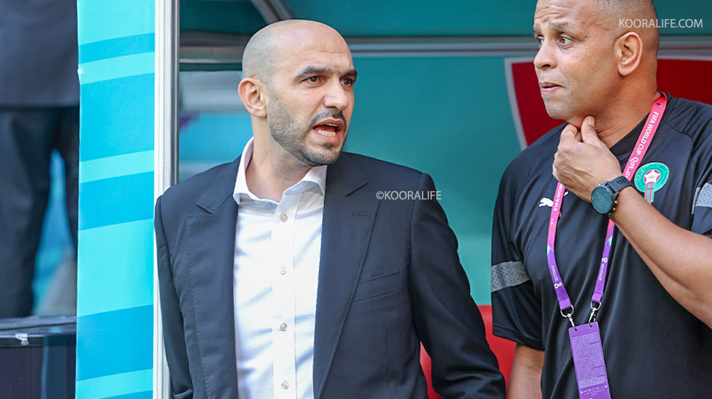 الركراكي: “الدوري السعودي أقوى من دوريات أوروبية الأن”