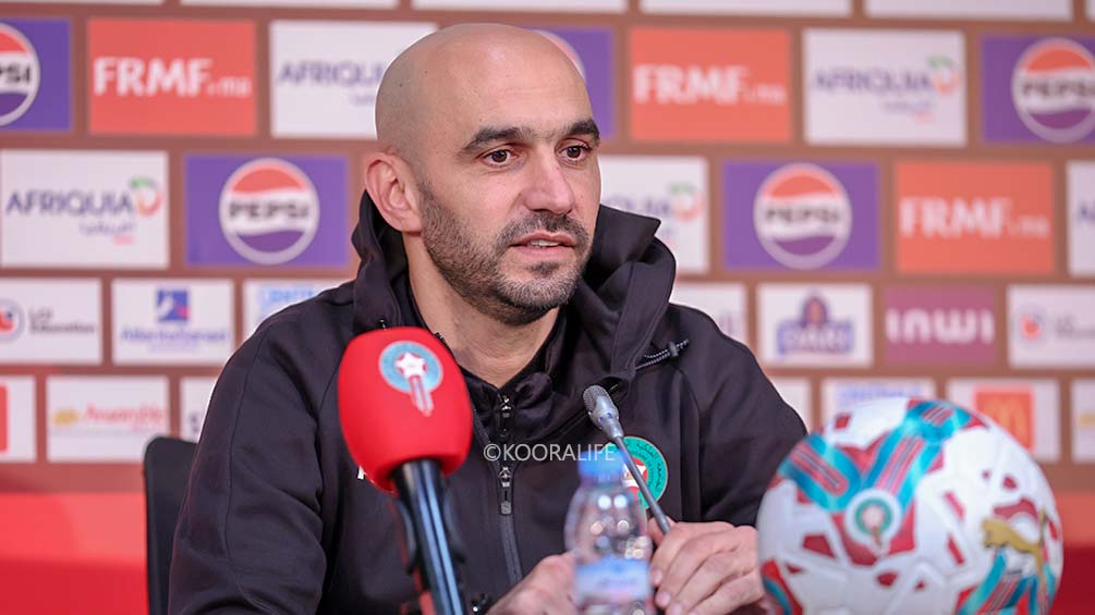الركراكي: “الجاهزية و التنافسية أساسيان لحمل قميص المنتخب المغربي”