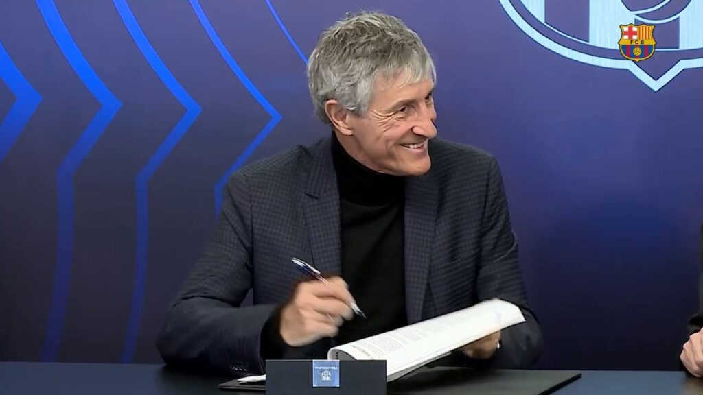 سيتين لا يزال غير مصدق أنه مدرب برشلونة