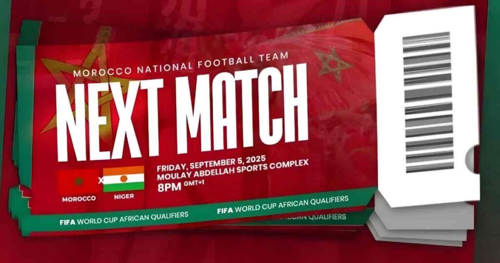 تذاكر مباراة المغرب والنيجر في تصفيات كأس العالم 2026 تنفد بالكامل