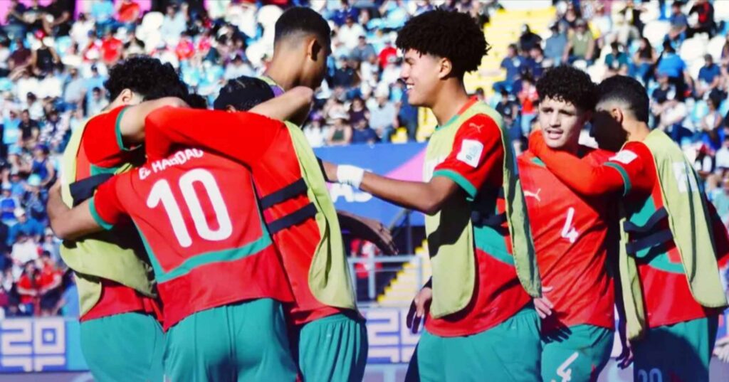المنتخب المغربي للشباب يهزم أمريكا بثلاثية ويتأهل لنصف نهائي كأس العالم في تشيلي