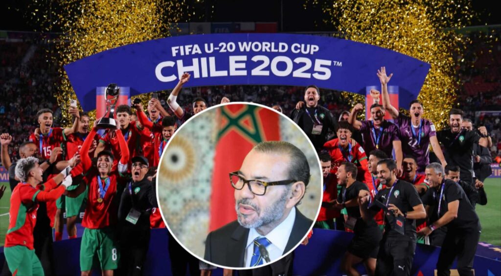 الملك محمد السادس يهنئ الأشبال بالتتويج بكأس العالم