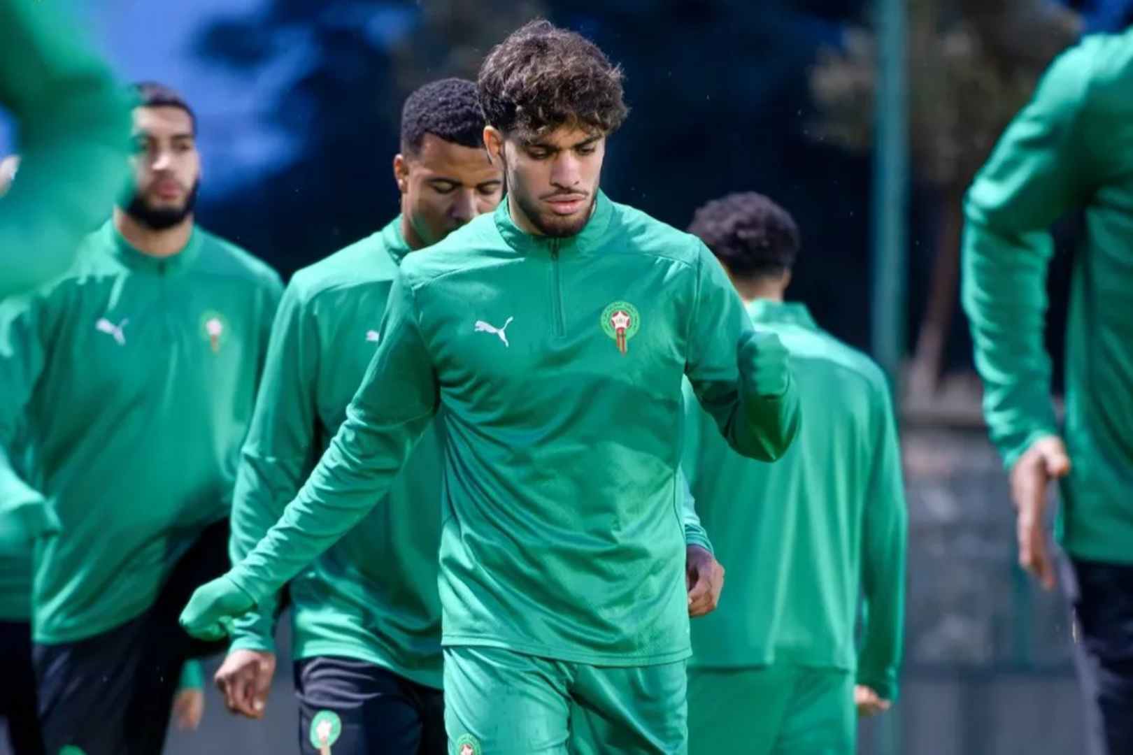 Maroc trining 22 المنتخب المغربي استعداد مباراة مالي: آخر التحضيرات قبل مواجهة حاسمة في كان 2025