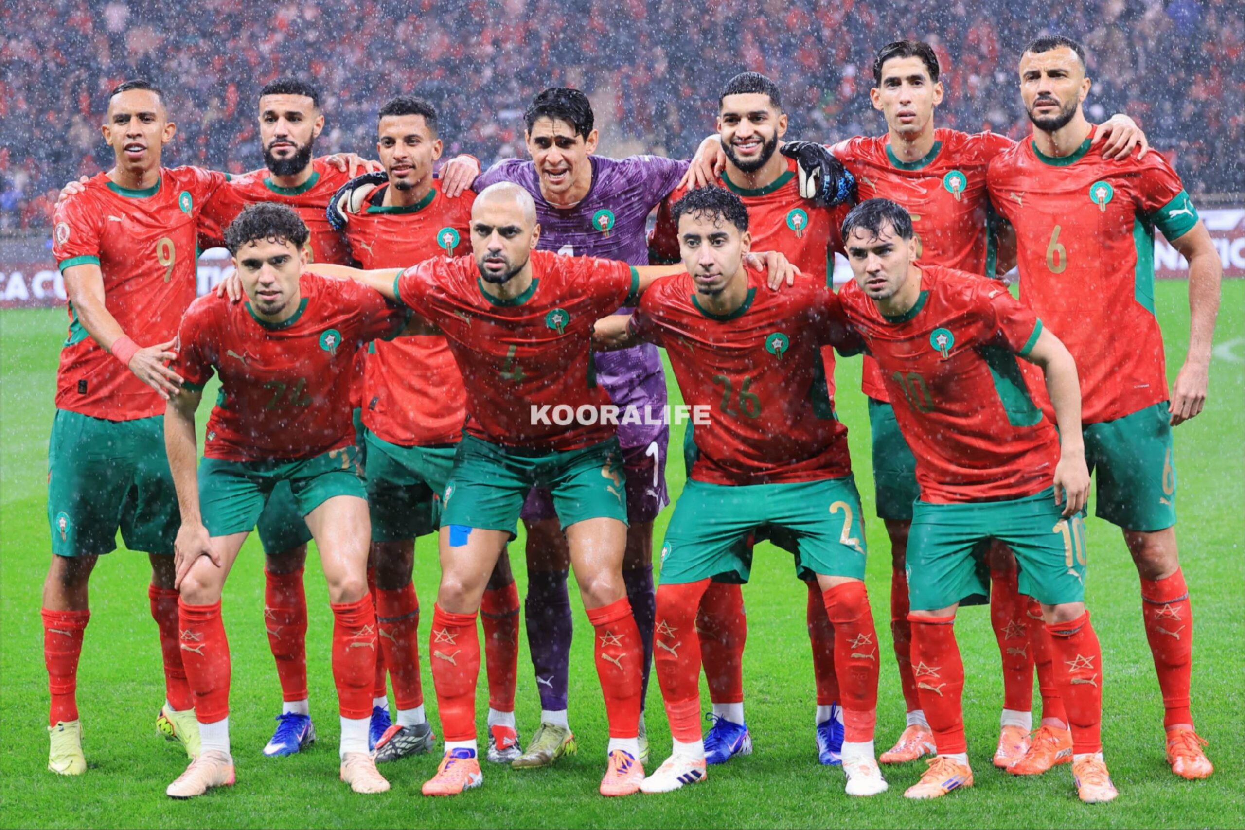 المغرب ضد جزر القمر scaled فوز المنتخب المغربي على جزر القمر 2-0 في افتتاح كان 2025
