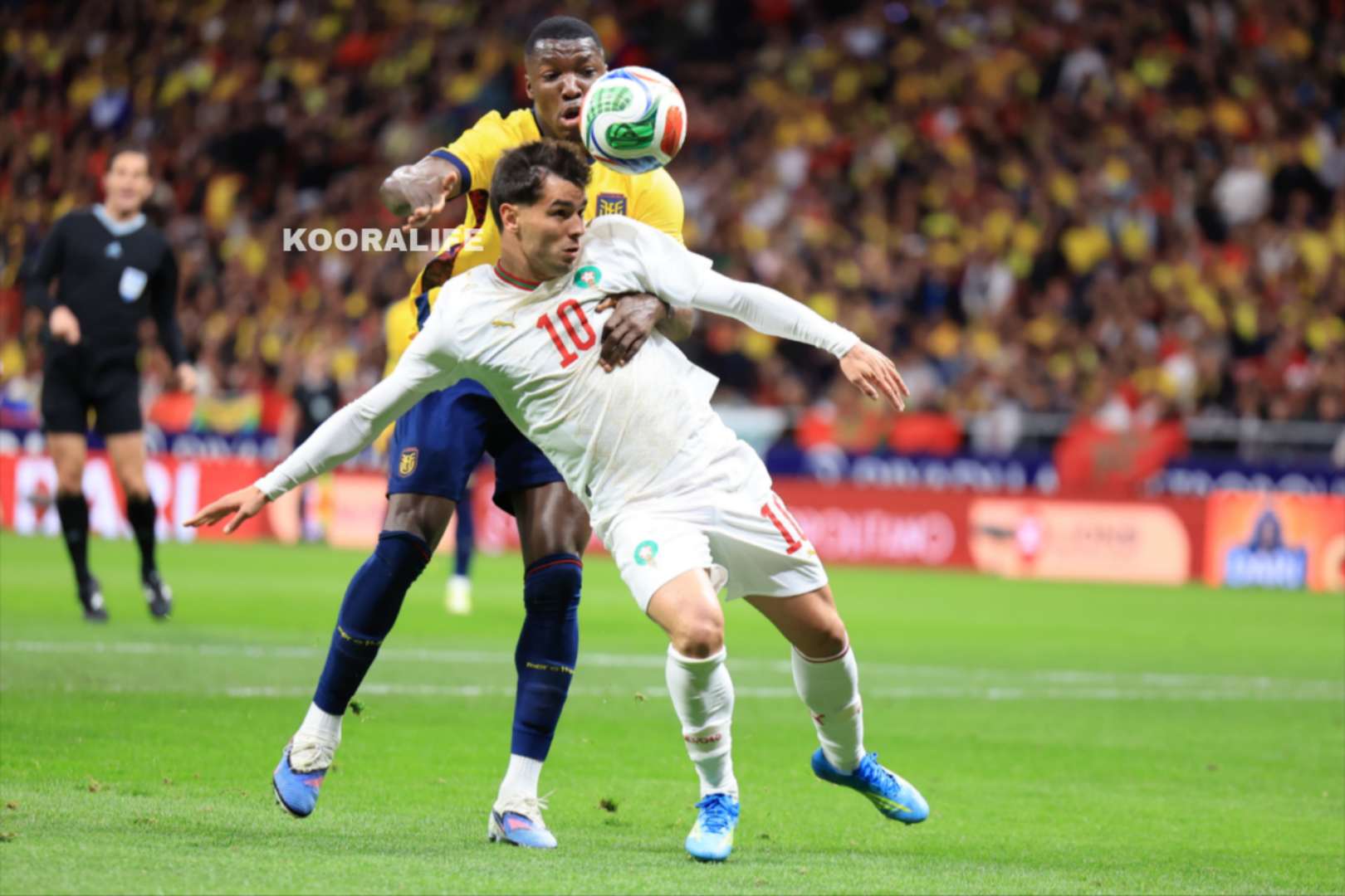 تعادل ودي بين المغرب والإكوادور في الدقائق الأخيرة 1 Maroc vs Equateur 2026 تعادل ودي بين المغرب والإكوادور في الدقائق الأخيرة