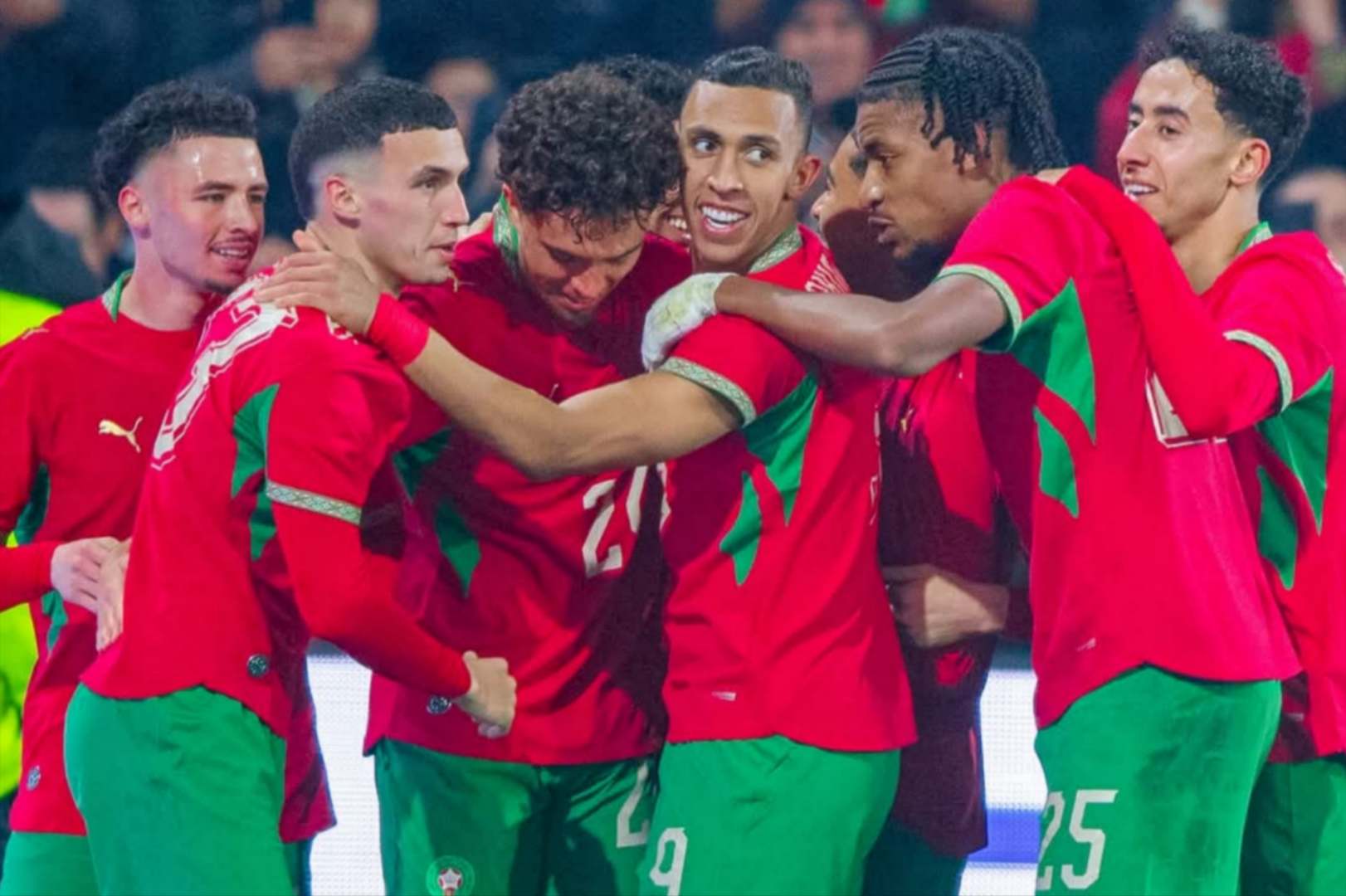 الأسود يحسمون مواجهة باراغواي بثنائية ويواصلون استعداداتهم بثبات 1 Maroc vs Paraguay1 الأسود يحسمون مواجهة باراغواي بثنائية ويواصلون استعداداتهم بثبات