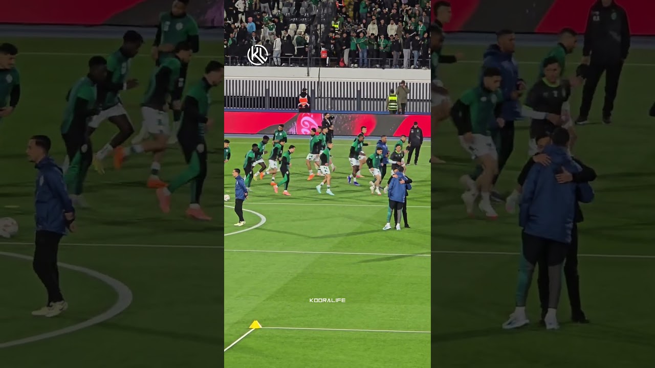 maxresdefault 19 إحماء لاعبي الرجاء قبل مواجهة أولمبيك آسفي 🔥🔥