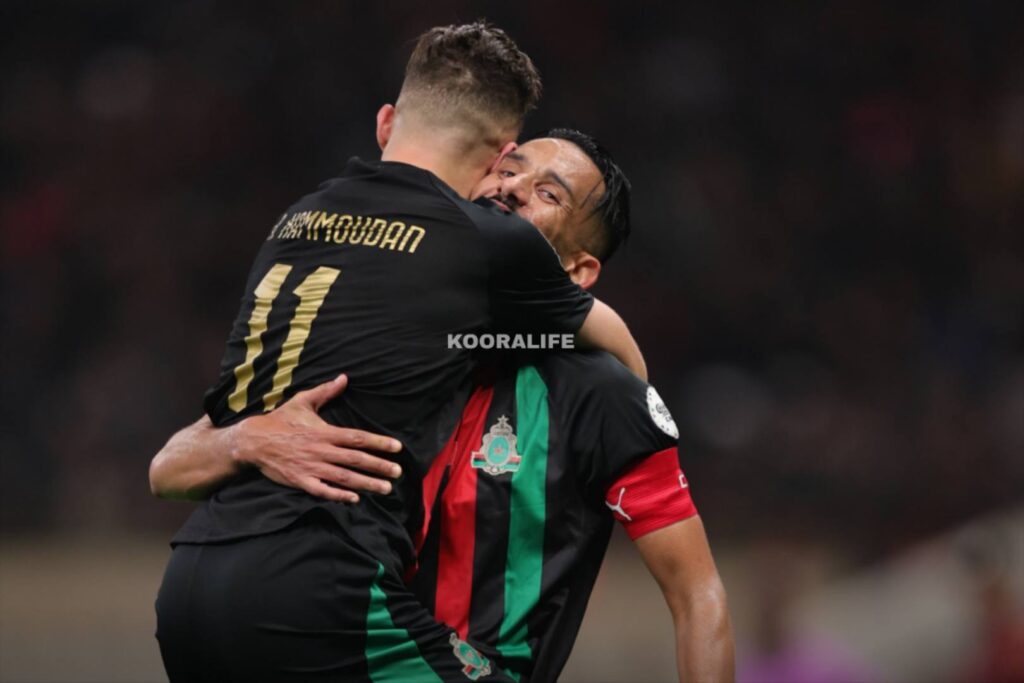 الجيش الملكي يحسم التأهل للنهائي ويتجاوز عقبة نهضة بركان