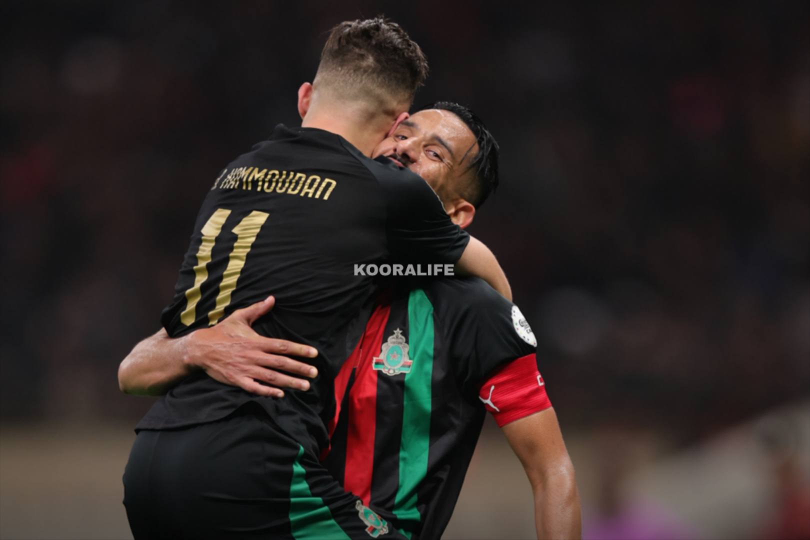 Hrimat asfar الجيش الملكي يحسم التأهل للنهائي ويتجاوز عقبة نهضة بركان