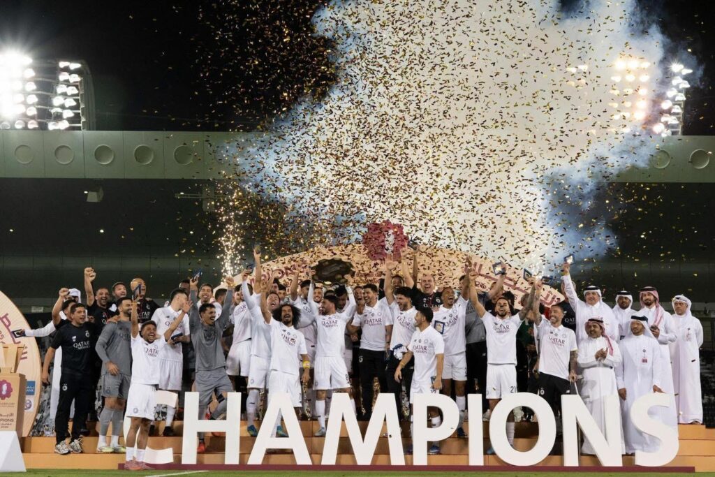 العميد سايس يتوج بالدوري القطري مع السد للمرة الثالثة توالياً