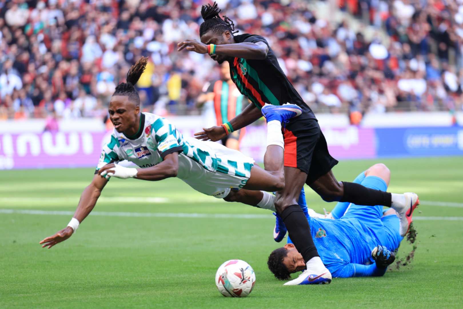 Raja vs asfar 2026 الجيش الملكي يفوز على الرجاء ويصعد لصافة البطولة
